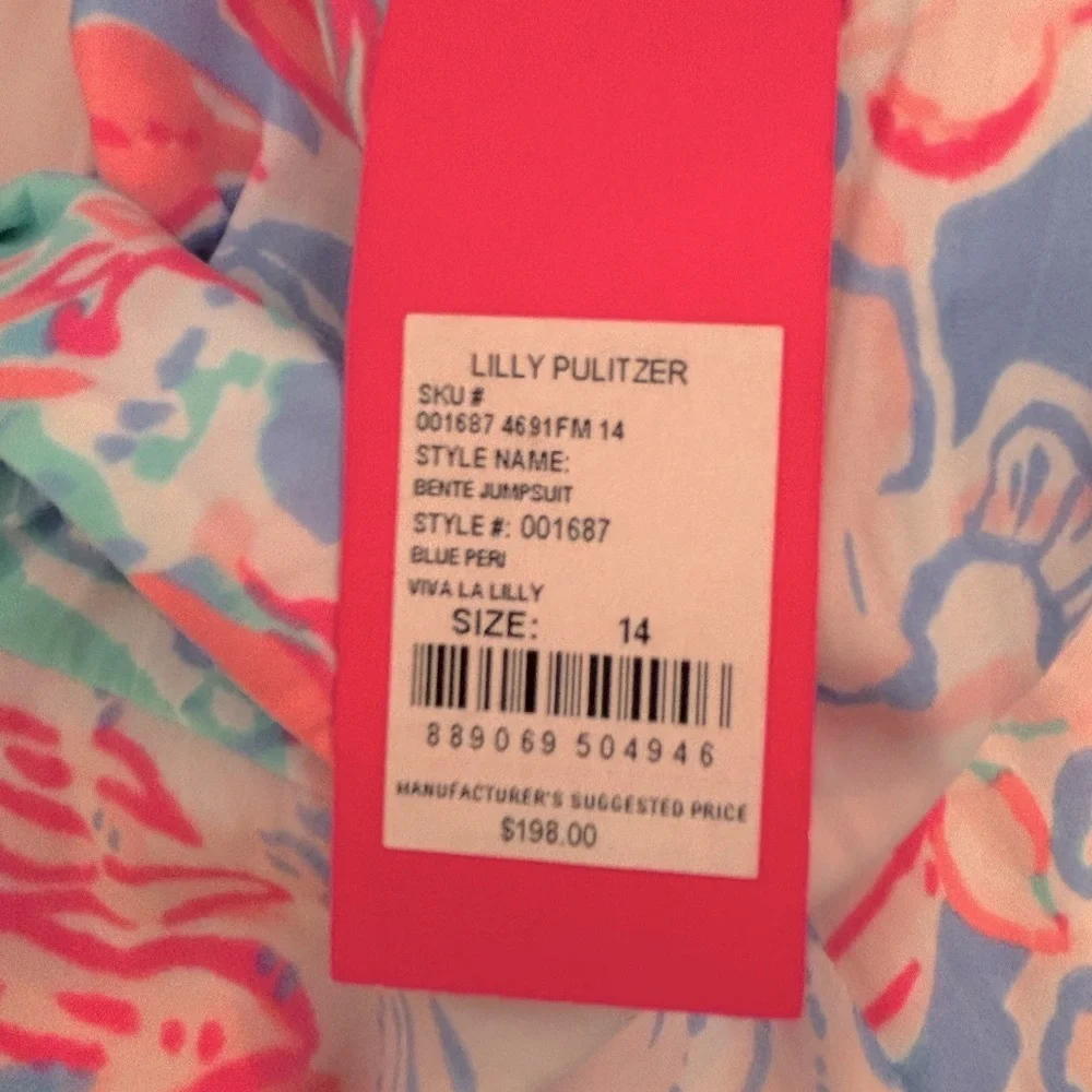 NWT Lilly Pulitzer Bente Jumpsuit - Picture 10 of 11